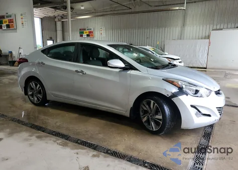 2015 Hyundai Elantra Se from USA, damaged, VIN KMHDH4AE4FU326957